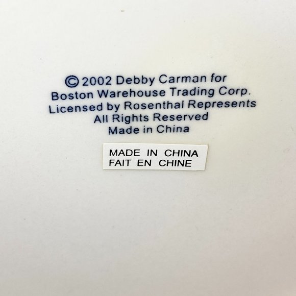 Vintage Ceramic Pet Treat Jar Dog Cat Fish 2002 Boston Warehouse - Picture 8 of 8